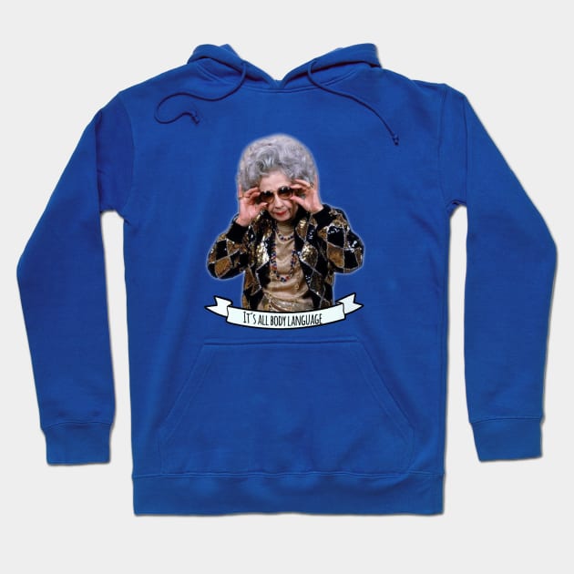 grandma yetta Hoodie by aluap1006